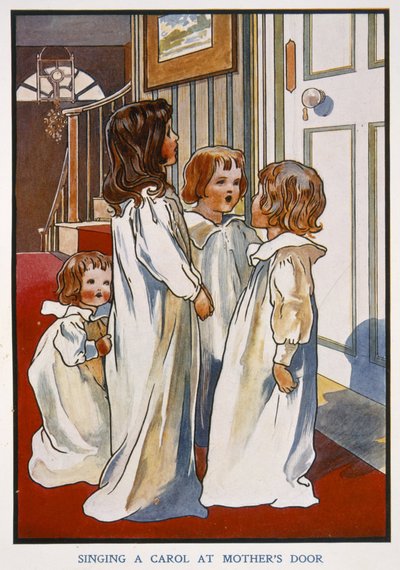 Singing a Carol at Mother